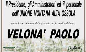 partecipazioni UNIONE MONTANA ALTA OSSOLA PER VELONA
