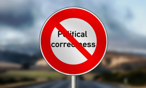 politicamente corretto cartello