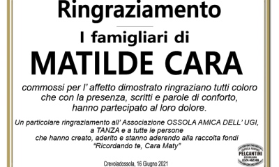 ringraziamento CARA 1