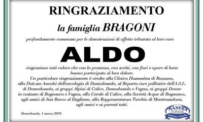 ringraziamento bragoni