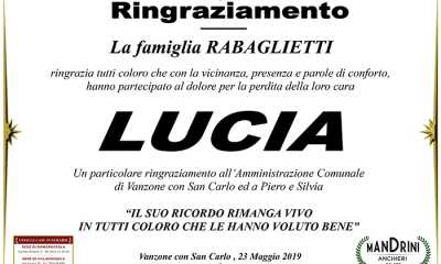 ringraziamento falcioni