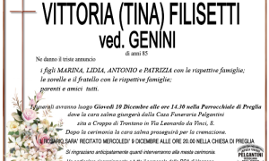 vittoria genini FILISETTI