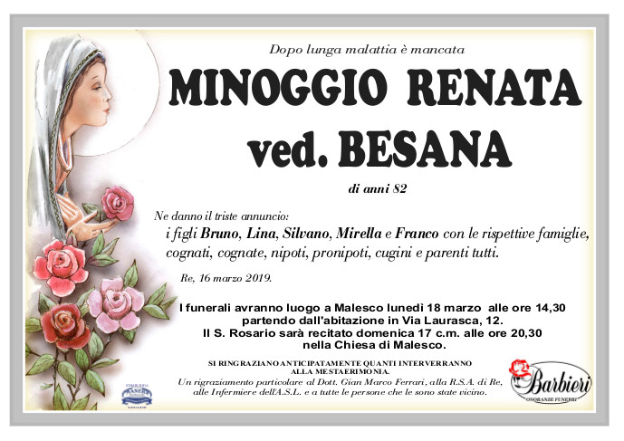 ANNUNCIO MINOGGIO