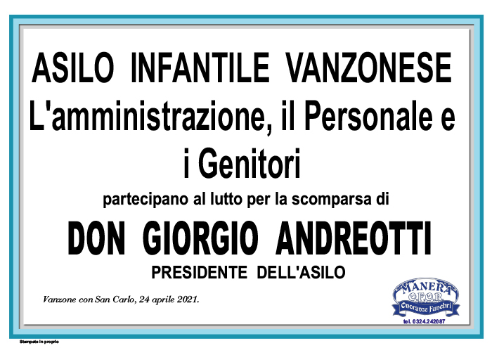 ANN ASILO VANZONESE