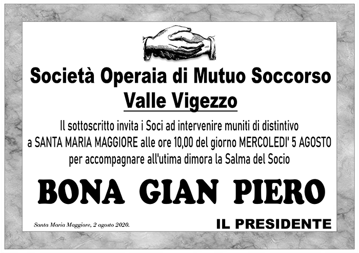 ANN PART Bona Gian Piero