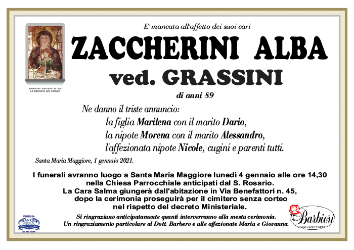 ANN Zaccherini Alba