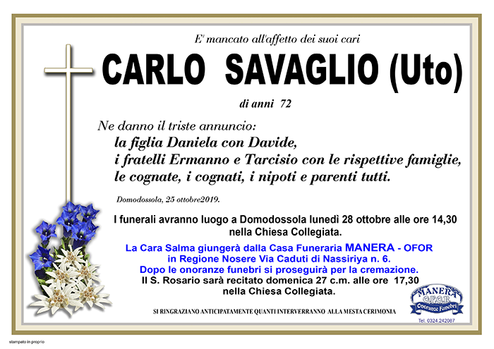 Ann carlo Savaglio