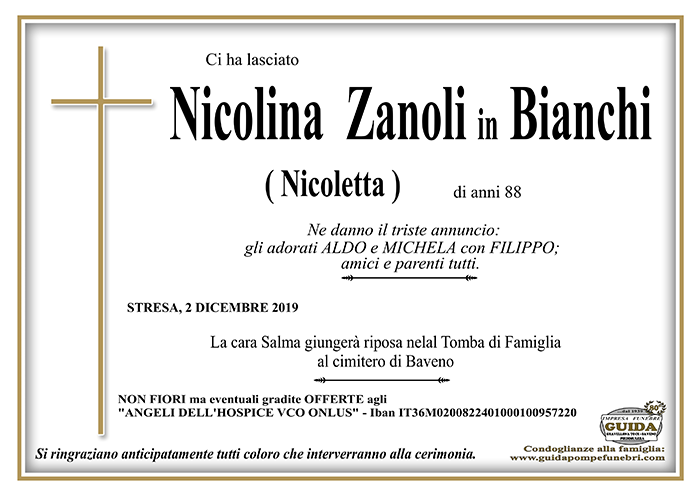 BIANCHI ZANOLI