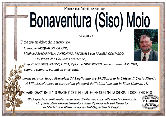 Bonaventura siso MOIO