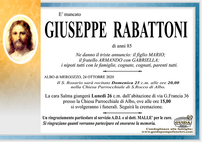 GIUSEPPE RABATTONI