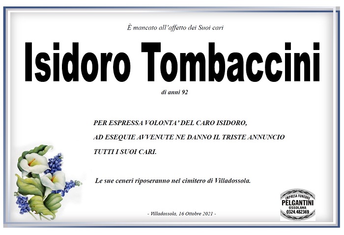 Isidoro Tombaccini