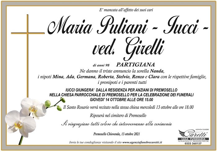 Maria Puliani