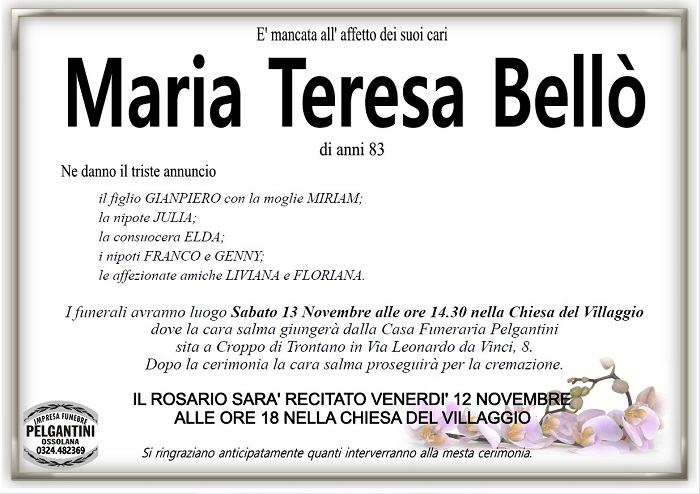 Maria Teresa Bellò