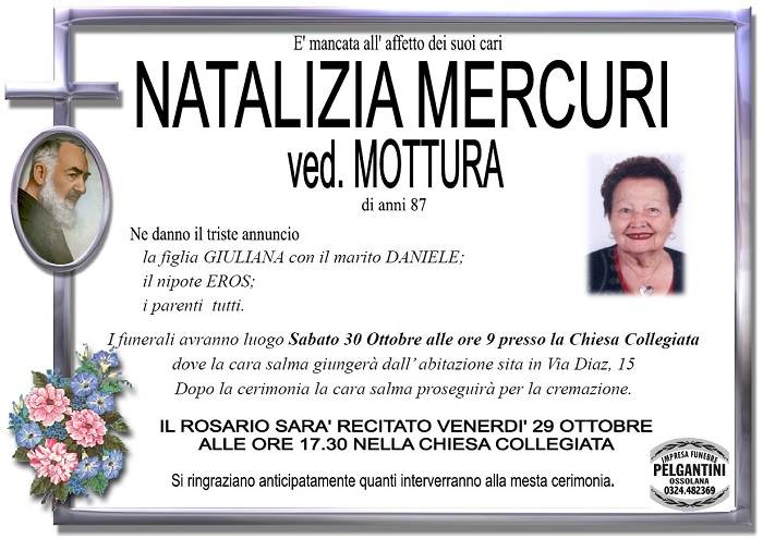 Natalizia Mercuri ved. Mottura
