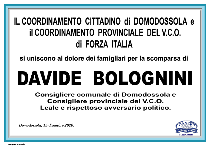 PART. COORDINAMENTO Davide Bolognini