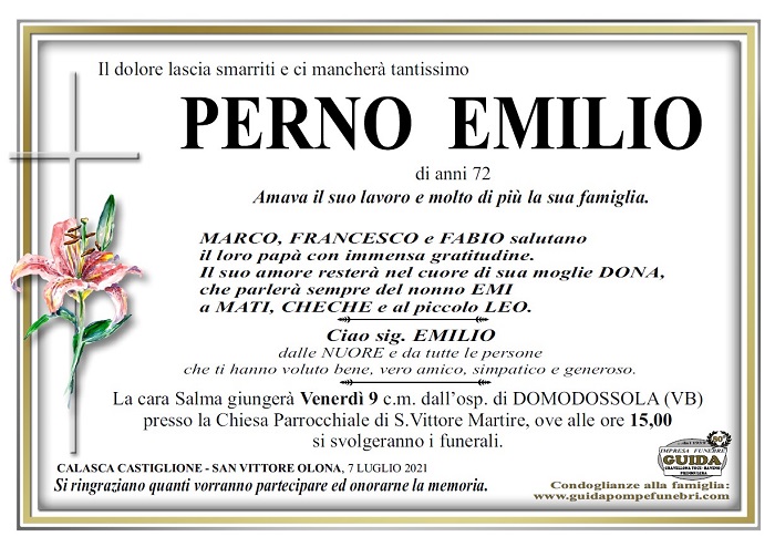PERNO EMILIO