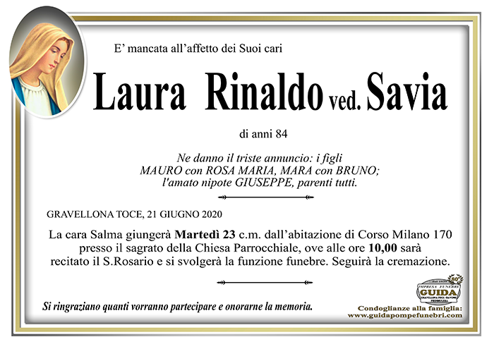RINALDO SAVIA