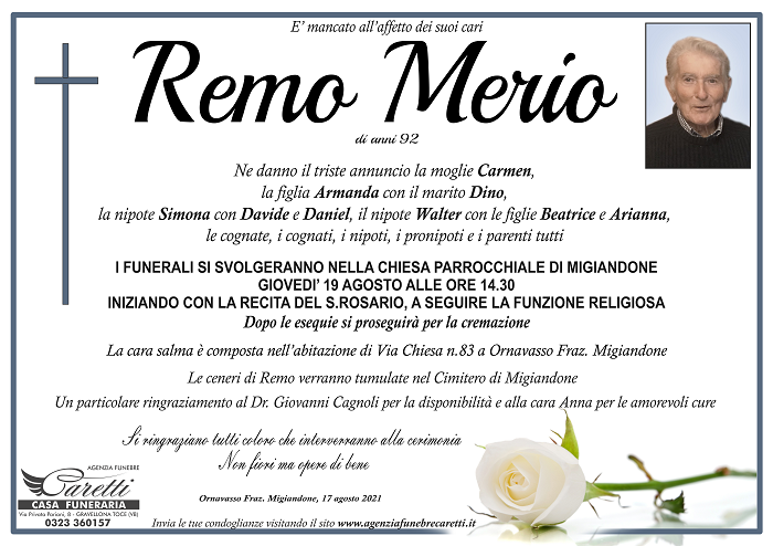 Remo Merio 