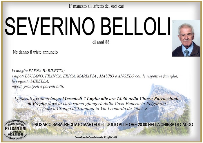 SEVERINO BELLOLI
