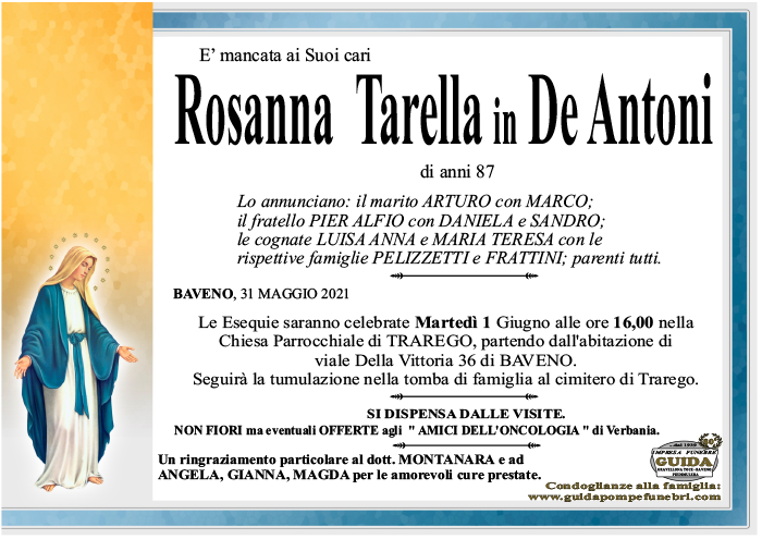TARELLA DE ANTONI