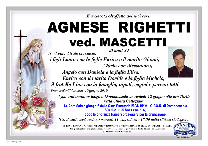 agnese righetti