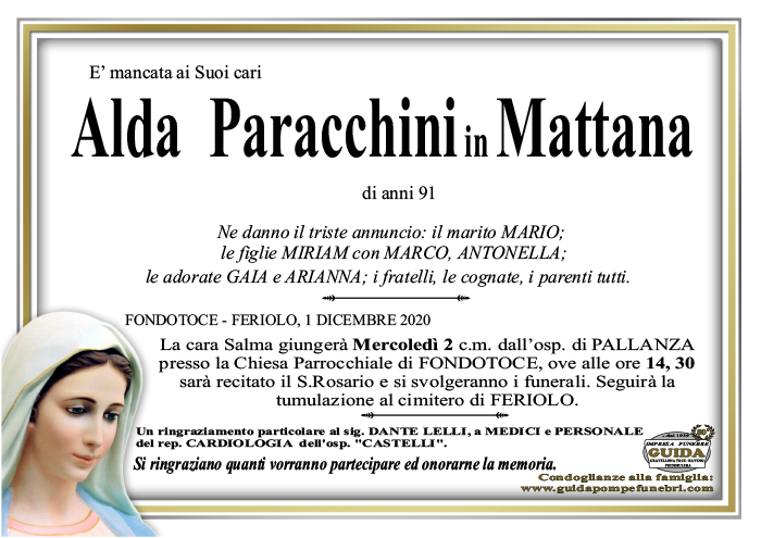 alda paracchini MATTANA