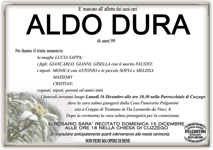aldo DURA