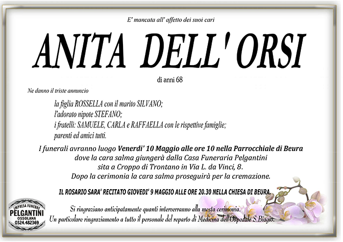 anita dell orsi