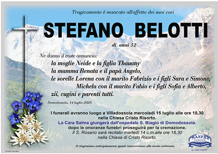 annuncio Belotti Stefano