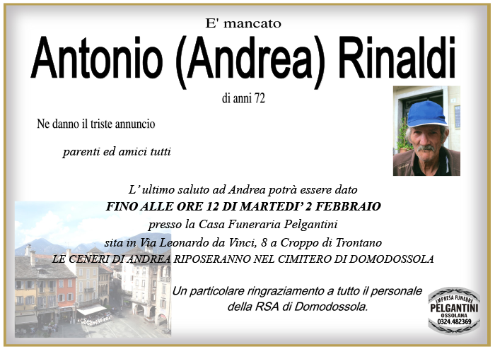 antonio RINALDI