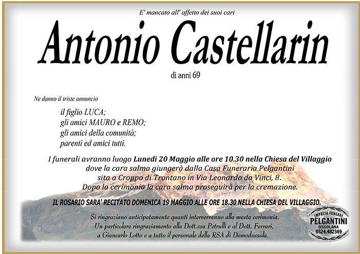 antonio castellarin