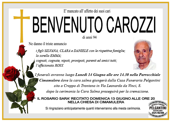 benvenuto CAROZZI