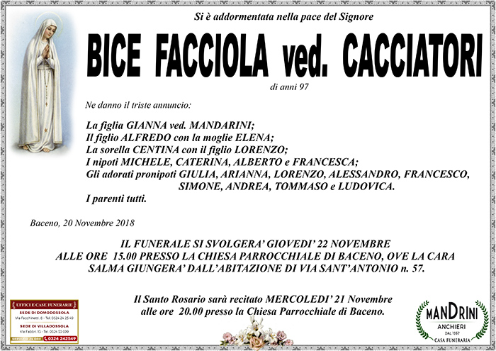 bice facciola
