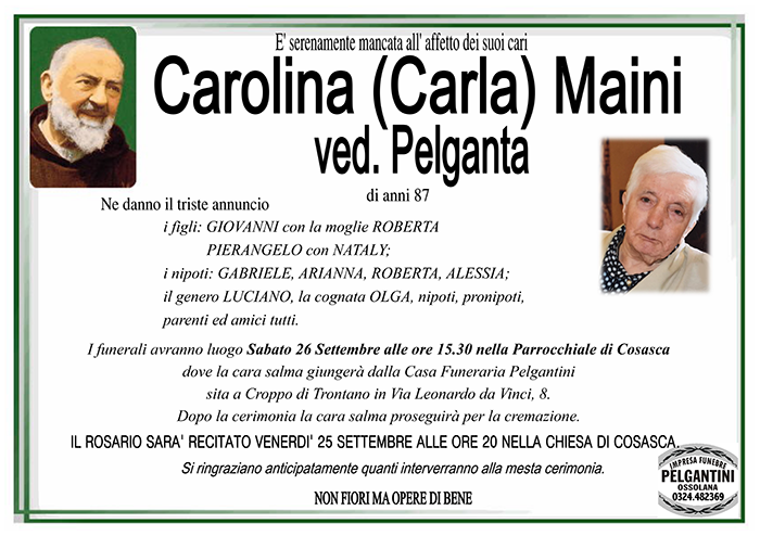 carla MAINI