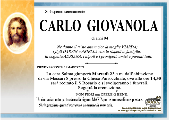 carlo GIOVANOLA