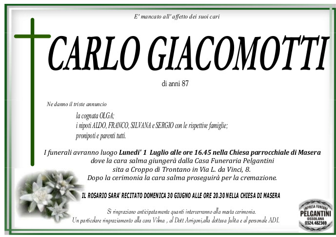 carlo giacomotti