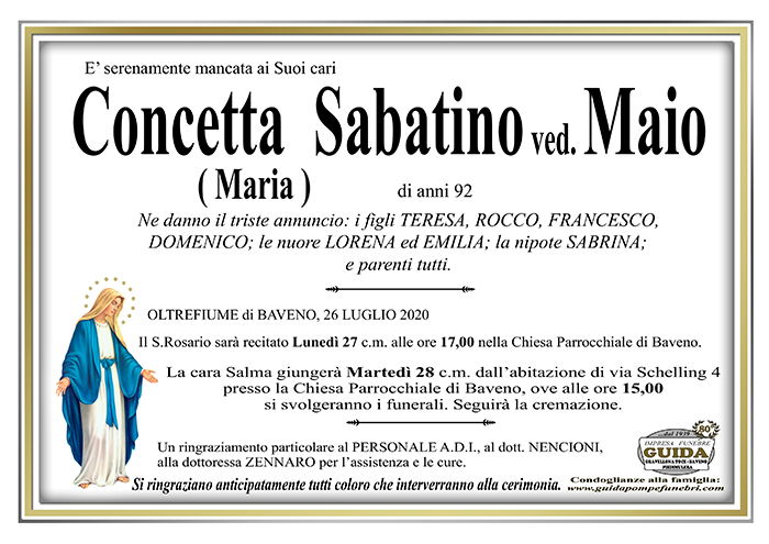 concetta MAIO