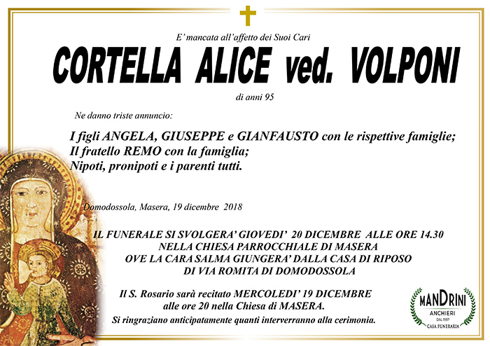 cortella alice