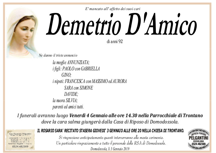 demetrio damico