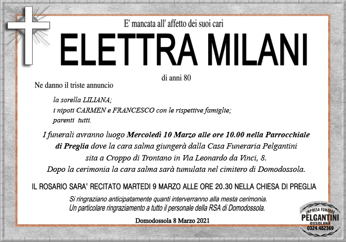 elettra MILANI