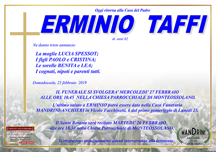 erminio taffi