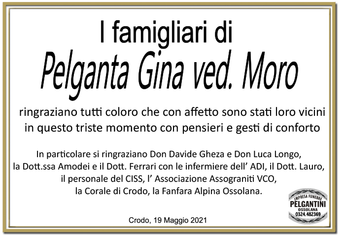 famigliari PELGANTA
