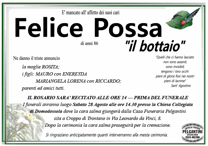 felice POSSA
