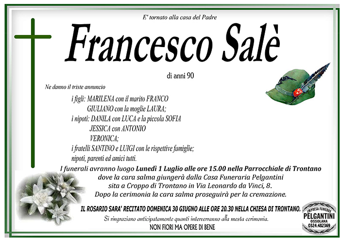 francesco sale