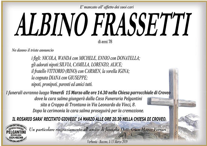 frassetti albino
