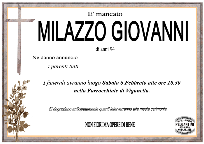 giovanni MILAZZO