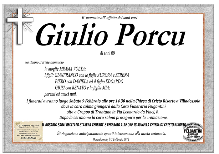 giulio porcu