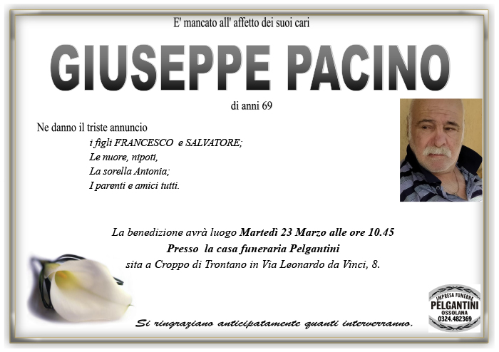 giuseppe pacino