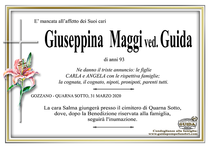 giuseppina maggi guida