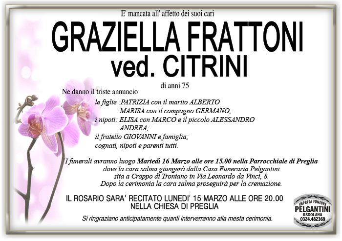 graziella citrini FRATTONI
